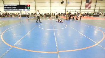75 lbs Consi Of 16 #2 - Cameron Regnault, RI vs Landon Walker, GA
