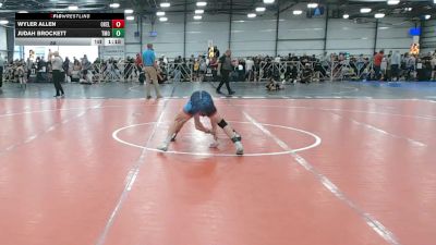 88 lbs Round 2 (10:30am Friday) - Judah Brockett, Team Ohio vs Wyler Allen, Oklahoma Elite