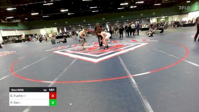 138 lbs Consi Of 32 #2 - Grayson Fuchs, MI vs Peyton Cox, IL