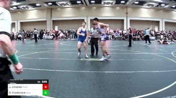 165 lbs Round Of 128 - Jesse Jimenez, Pounders WC vs Ryan Frankmore, Nevada Elite WC