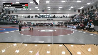113 lbs Conso Quarters - Dante Holbrook, Brantley County HS vs Ben Baker, Bremen