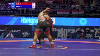 125 kg 1/8 Final - Amir Hossein Abbas Zare, Iran vs Jonovan Darius Smith, Puerto Rico