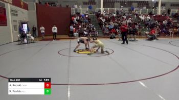 132 lbs Semifinal - Alex Ropski, Christian Brothers vs Robert Pavlek, The Hill School