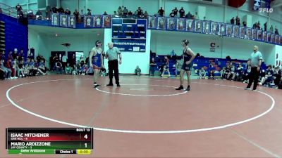 165 lbs Quarters & Wb (16 Team) - Mario Ardizzone, Jay County vs Isaac Mitchener, Oak Hill