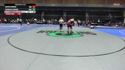 165 lbs Consi Of 16 #2 - Gavin Ramos, Colorado Mesa vs Thomas Stadel, Embry-Riddle
