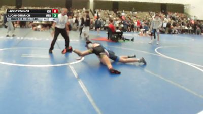 134-H lbs Consi Of 32 #1 - Jack O`Connor, None vs Lucas Gingrich, Hammonton