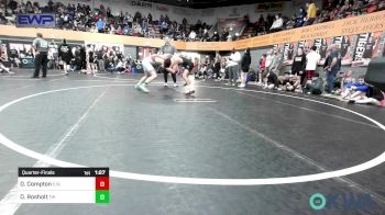 120 lbs Quarterfinal - Darrell Compton, Elgin Wrestling vs Drake Rosholt, Tuttle Wrestling