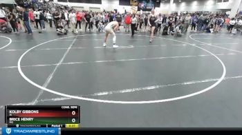 182 lbs Cons. Semi - Kolby Gibbons, IA vs Brice Henry, MO