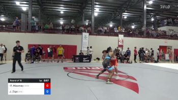 63 kg Round Of 16 - Phillip Moomey, Spartan Combat RTC/ TMWC vs Jorden Zigo, Cincinnati RTC
