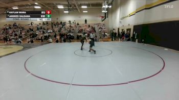 175 lbs Cons. Round 1 - Andres Saldana, Carrollton Newman Smith vs Kaylan Wara, Wylie