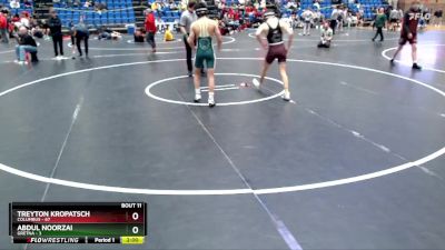 132 lbs Round 2 - Treyton Kropatsch, Columbus vs Abdul Noorzai, Gretna