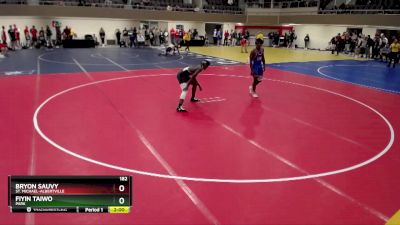 182 lbs Champ. Round 1 - Fiyin Taiwo, Park vs Bryon Sauvy, St. Michael-Albertville