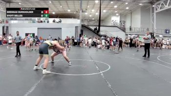 225 lbs Round 2 (6 Team) - Brennan Burkholder, Smitty`s Barn vs Ryott Belles, Upstate Uprising
