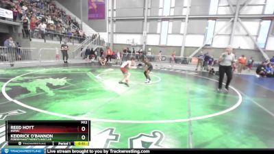 63 lbs Cons. Round 2 - Reed Hoyt, NWWC vs Keidrick O`Bannon, FordDynastyWrestlingClub