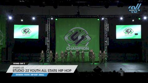 Studio 22 - Studio 22 Youth All Stars Hip Hop [2023 Youth - Hip Hop - Small Day 2] 2023 ASC Schaumburg Showdown & CSG Schaumburg Dance Grand Nationals