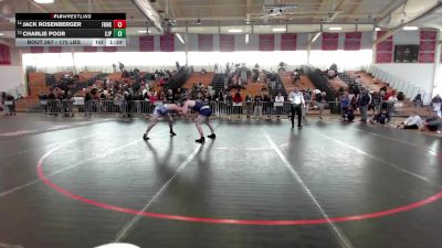 175 lbs Consi Of 8 #2 - Jack Rosenberger, Franklin vs Charlie Poor, Saint John's Prep