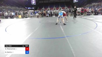 170 lbs Cons 32 #1 - Sean Peterschick, North Dakota vs Nash Gentry, Montana