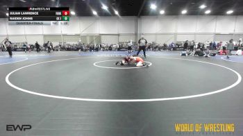 72 lbs Quarterfinal - Julian Lawrence, Funky Singlets 12U vs Raiden Johns, OK Elite 12U 1