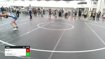 101 lbs Semifinal - Marie Gil, No Team vs Jasmine Brewer, Wrestling Academy Of The Rockies