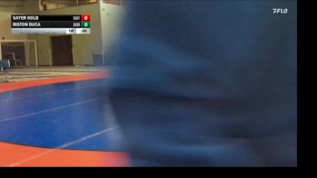 123-131 lbs Round 3 - Sayer Kolb, Clear Creek vs Riston Duca, Sheridan