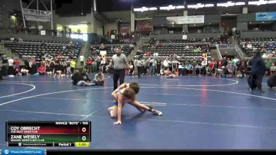 105 lbs Cons. Round 5 - Coy Obrecht, The Best Wrestler vs Zane Wesely, Wahoo Wrestling Club