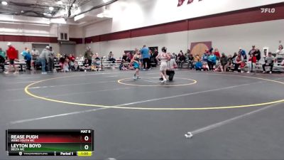 55-59 lbs Round 2 - Rease Pugh, Webo Youth WC vs Leyton Boyd, Delta WC