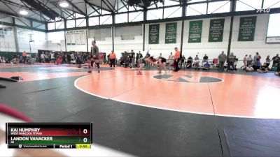 145-148 lbs Cons. Round 2 - Kai Humphry, West Hancock Titans vs Landon VanAcker, ISI