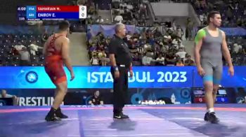 110 kg Final 3-5 - Nicholas Hike SAHAKIAN, United States vs Eldar Emirov, Individual Neutral Athletes