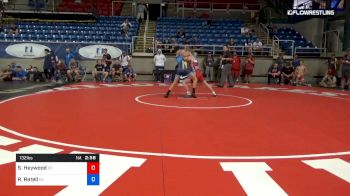 132 lbs Rnd Of 64 - Sammy Heywood, Utah vs Riley Retell, New York