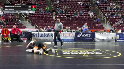 145 lbs Preliminaries - Andrew McCoach, Haverford vs Eric Orpin, Northeastern