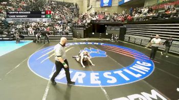 4A 144 lbs Champ. Round 1 - Cade Whimpey, Timpanogos vs Griffin Rhoades, Uintah