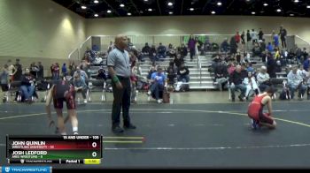 105 lbs Champ. Round 1 - Josh Ledford, ARES Wrestling vs John Quinlin, Wrestling University