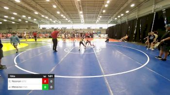 75 lbs Quarterfinal - Carter Noonan, Team Gotcha vs James Messina, Shore Thing Surf