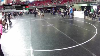 125 lbs Cons. Round 5 - Vincent White, Big Red Wrestling Club vs Jackson Grebe, Gretna Youth Wrestling Club