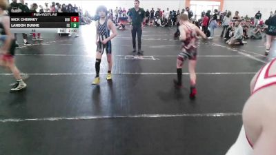 90 lbs Round 5 (6 Team) - Jameson White, Full Circle vs Dawson Rau, Georgia United Blue