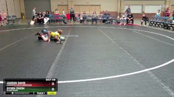 80-84 lbs Round 2 - Dysen Dixon, Dysen Dixon vs Jaxson Davis, LaFayette Youth Wrestling