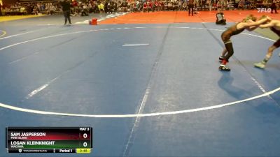 72 lbs Cons. Round 2 - Sam Jasperson, Pine Island vs Logan Kleinknight, Waconia