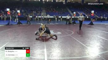 120 lbs Prelims - Ethan Comeau, Concord vs Kenny Stolgitis, Quabbin