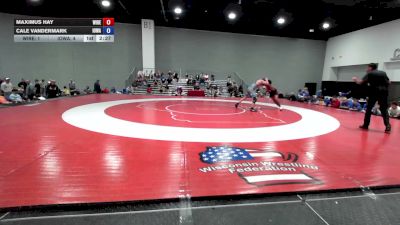 126 lbs Maximus Hay, Wisconsin Red vs Cale Vandermark, Iowa