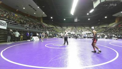 134 lbs Round Of 32 - Leo Maestas, Clovis West vs Andrew Myers, Liberty (Bak)