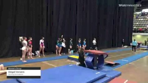 Abigail Verwers - Women's Group, Corning Gymnastics - 2021 Women's Xcel Region 4 Championships