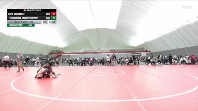 174 lbs Champ. Round 2 - Coy Bender, McKendree vs Clinton Morrisette, King