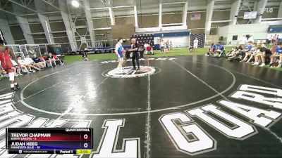 175 lbs Quarters & 1st Wb (16 Team) - Trevor Chapman, North Dakota vs Judah Heeg, Minnesota Blue