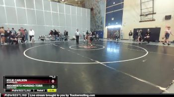 132 lbs Cons. Round 3 - Rigoberto Moreno-Torres, Hermiston vs Rylie Carlson, Ellensburg