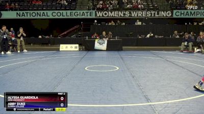 109 lbs Cons. Round 3 - Abby Duke, Elmira College vs Alyssa Guardiola, King University