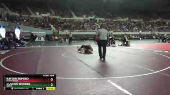 D1-165 lbs Cons. Semi - Kayden Romero, Desert Ridge vs Gustavo Briones, North