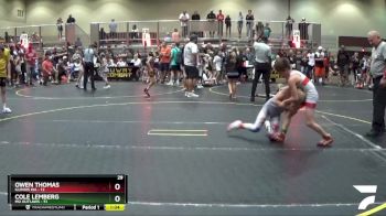 80 lbs Round 5 (6 Team) - Owen Thomas, Illinois KIA vs Cole Lemberg, MO Outlaws