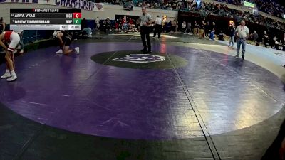 120 lbs Consolation - Arya Vyas, High Point Academy vs Drew Timmerman, Ninety Six