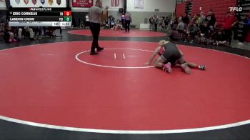 157 lbs Round 2 - Eric Cornelis, Fort Madison vs Landon Crow, Pekin