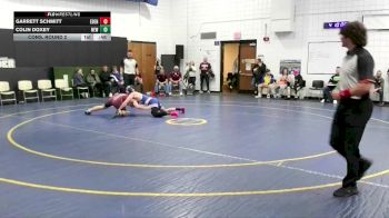 165 lbs Cons. Round 2 - Garrett Schmitt, Eden vs Colin Doxey, Newfane
